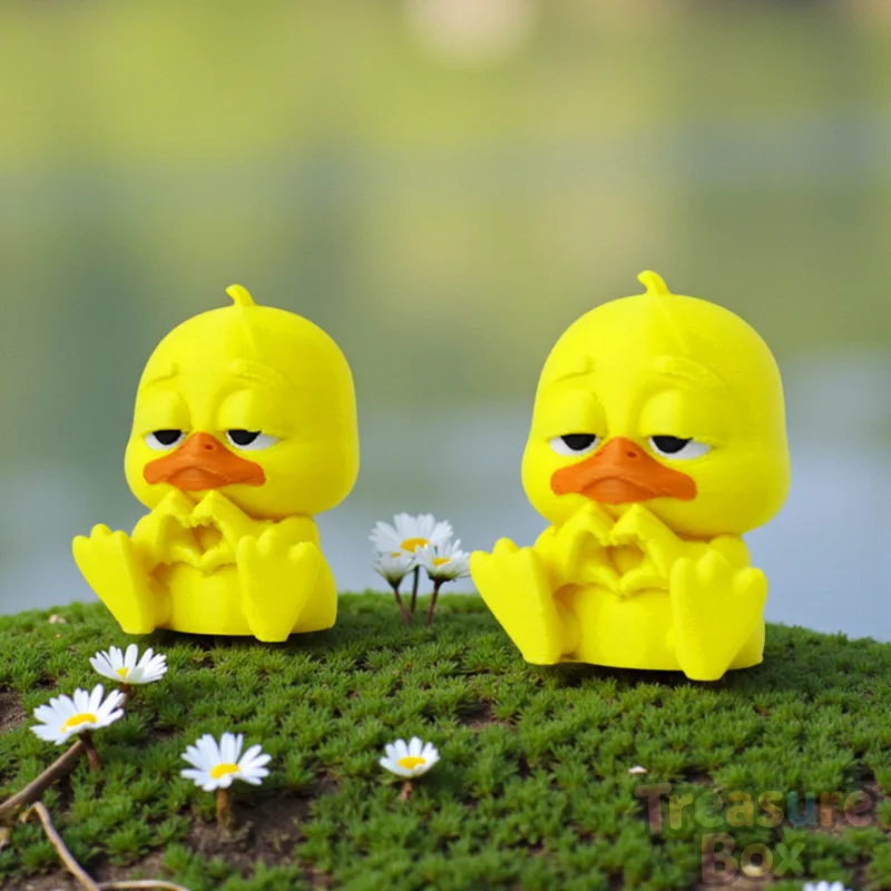 Single Decor Lovely Casual Theme Creative Funny Duck Decoration Eye-catching Weird Styling 3D Craft Ornament Party Surprise Gift
Single Decor Lovely Casual Theme Creative Funny Duck Decoration Eye-catching Weird Styling 3D Craft Ornament Party Surprise Gift