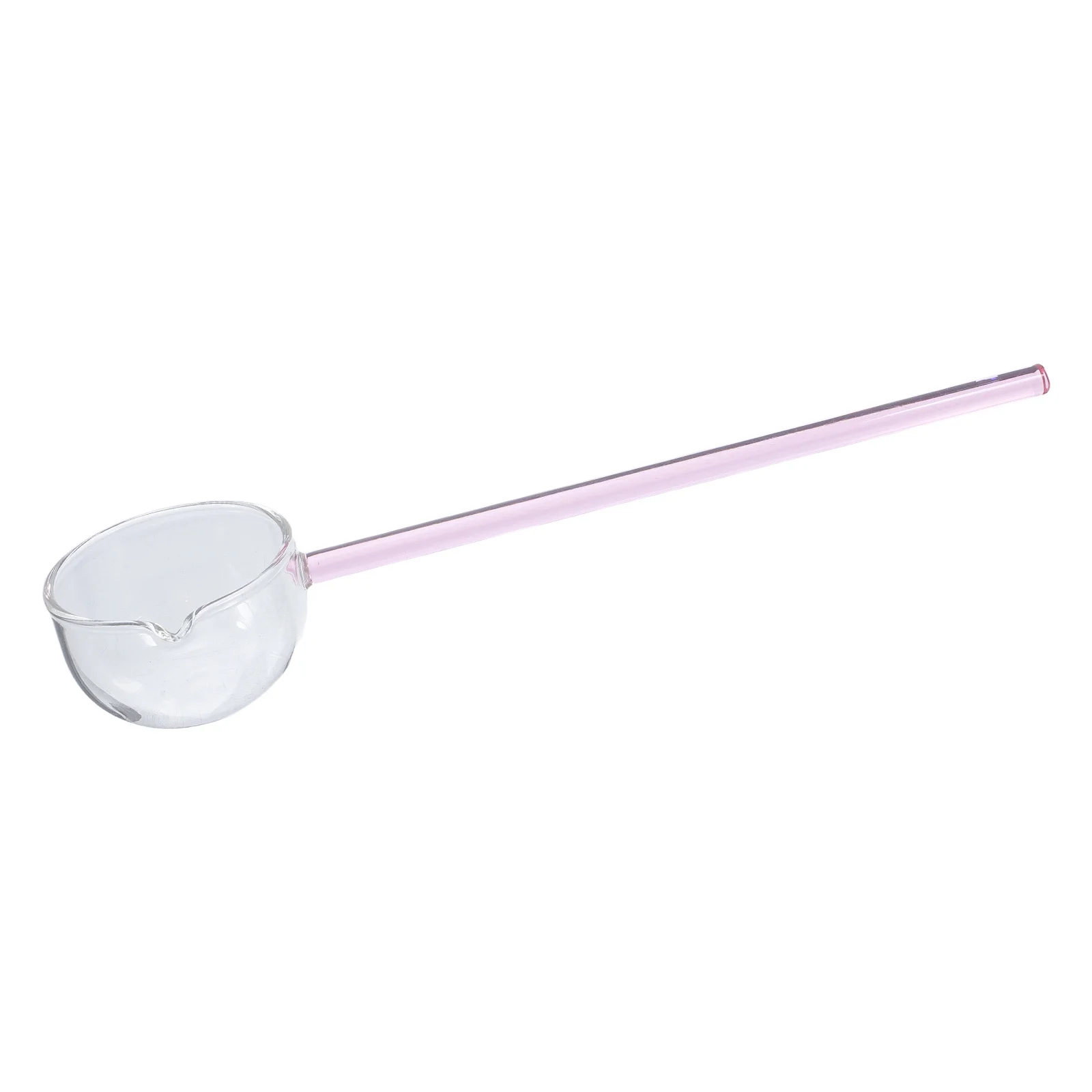 Elegant Pink Glass Spoon Long Handle Angled Mouth for Dessert Serving Stirring Milk Coffee Tea Cake Pudding Yogurt Ice Cream
Elegant Pink Glass Spoon Long Handle Angled Mouth for Dessert Serving Stirring Milk Coffee Tea Cake Pudding Yogurt Ice Cream
