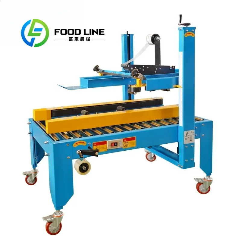 Top And Bottom Drive Case Sealer With Four High Strength Wheels Easy Movement For Factory And Workshop Use
Top And Bottom Drive Case Sealer With Four High Strength Wheels Easy Movement For Factory And Workshop Use