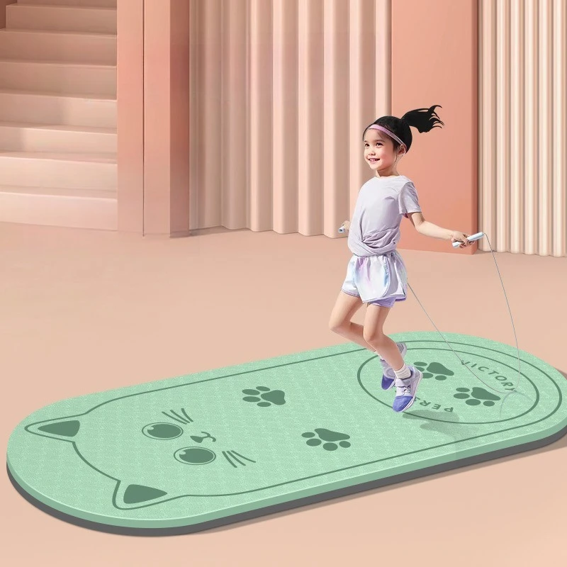 Детский противоскользящий коврик для прыжков со скакалкой — утолщенный звукоизоляционный коврик для упражнений для йоги и фитнеса в помещении, нескользящий амортизирующий напольный коврик
Детский противоскользящий коврик для прыжков со скакалкой — утолщенный звукоизоляционный коврик для упражнений для йоги и фитнеса в помещении, нескользящий амортизирующий напольный коврик