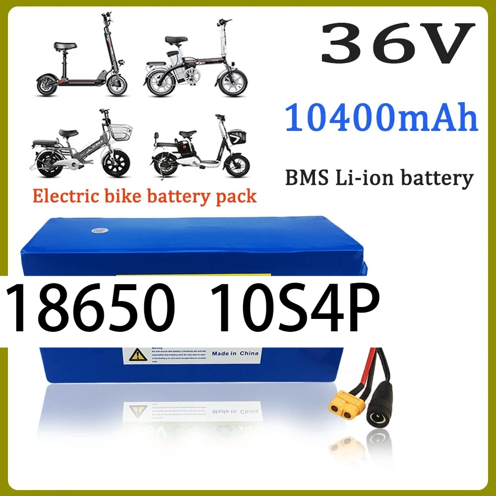 18650 36V 10S4P 10400Ah 1000W Power Modified Bicycle electric scooter Vehicle Built in BMS Li-ion Battery with charger
18650 36V 10S4P 10400Ah 1000W Power Modified Bicycle electric scooter Vehicle Built in BMS Li-ion Battery with charger