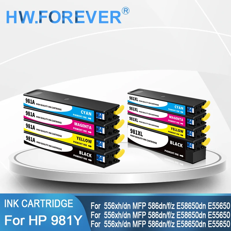 Восстановленный картридж HP 981Y 981XL 981A для принтера HP PageWide 556xh/dn 586dn/f/z E58650dn E55650 552dw/dn 577dw
Восстановленный картридж HP 981Y 981XL 981A для принтера HP PageWide 556xh/dn 586dn/f/z E58650dn E55650 552dw/dn 577dw