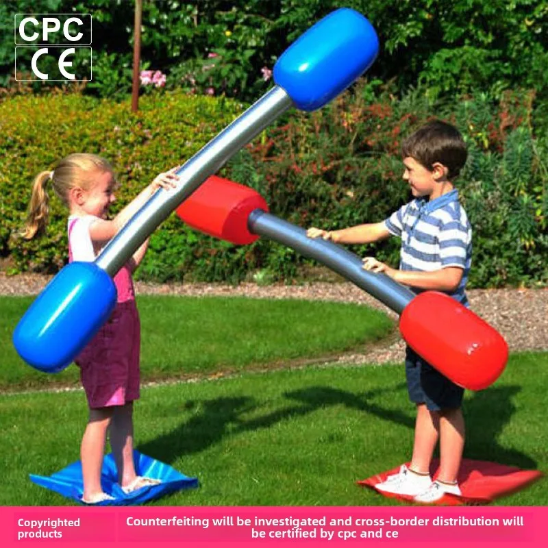Inflatable Lawn Battle Sticks for Kids Interactive Outdoor Toy Safe Durable Foam Tips Family Fun Arena Backyard Playtime
Inflatable Lawn Battle Sticks for Kids Interactive Outdoor Toy Safe Durable Foam Tips Family Fun Arena Backyard Playtime