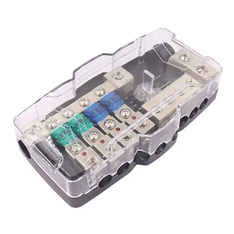 Car Audio Stereo Holder Fuse Block Fuse Box Car Audio Stereo Multi‑Functional 4 Way Distribution Holder For SUV ATV UTV
Car Audio Stereo Holder Fuse Block Fuse Box Car Audio Stereo Multi‑Functional 4 Way Distribution Holder For SUV ATV UTV