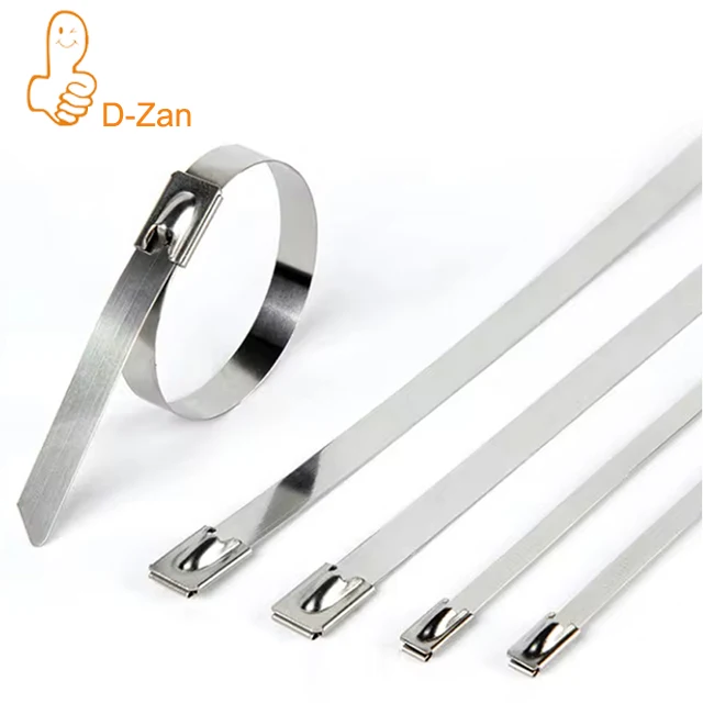 Stainless Steel Cable Ties Length 150/200/300mm Exhaust Wrap Self-Locking Cable Zip Tie Multi-Purpose Metal Locking Ties
Stainless Steel Cable Ties Length 150/200/300mm Exhaust Wrap Self-Locking Cable Zip Tie Multi-Purpose Metal Locking Ties