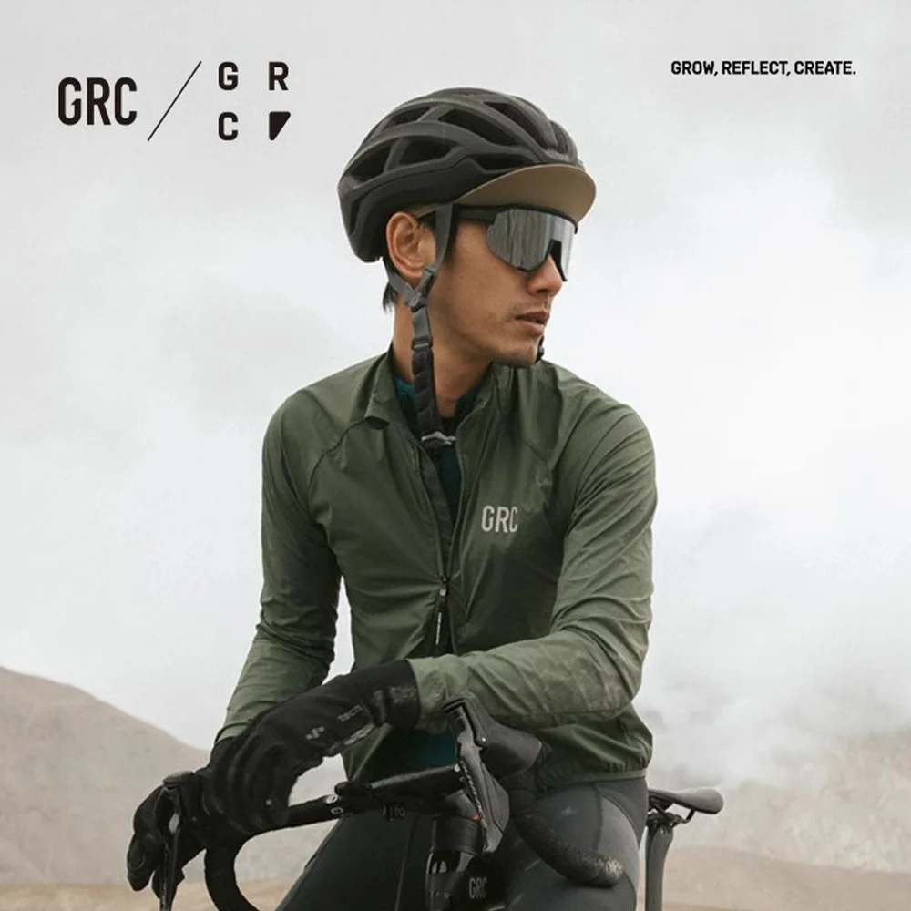 GRC Велосипедная ветровка Куртка с длинным рукавом Рубашка для шоссейного велосипеда Ветрозащитная защита от ультрафиолета Быстросохнущая одежда для велоспорта 
GRC Велосипедная ветровка Куртка с длинным рукавом Рубашка для шоссейного велосипеда Ветрозащитная защита от ультрафиолета Быстросохнущая одежда для велоспорта