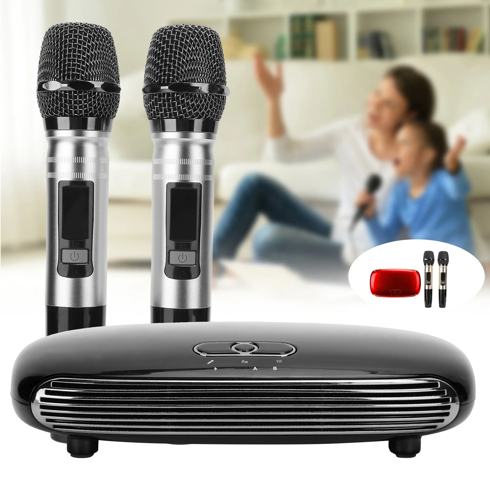 Цифровой звуковой микшер K8 USB, караоке-машина, беспроводная Bluetooth звуковая карта, микрофон для дома, ТВ, мобильного телефона, комплект для караоке
Цифровой звуковой микшер K8 USB, караоке-машина, беспроводная Bluetooth звуковая карта, микрофон для дома, ТВ, мобильного телефона, комплект для караоке