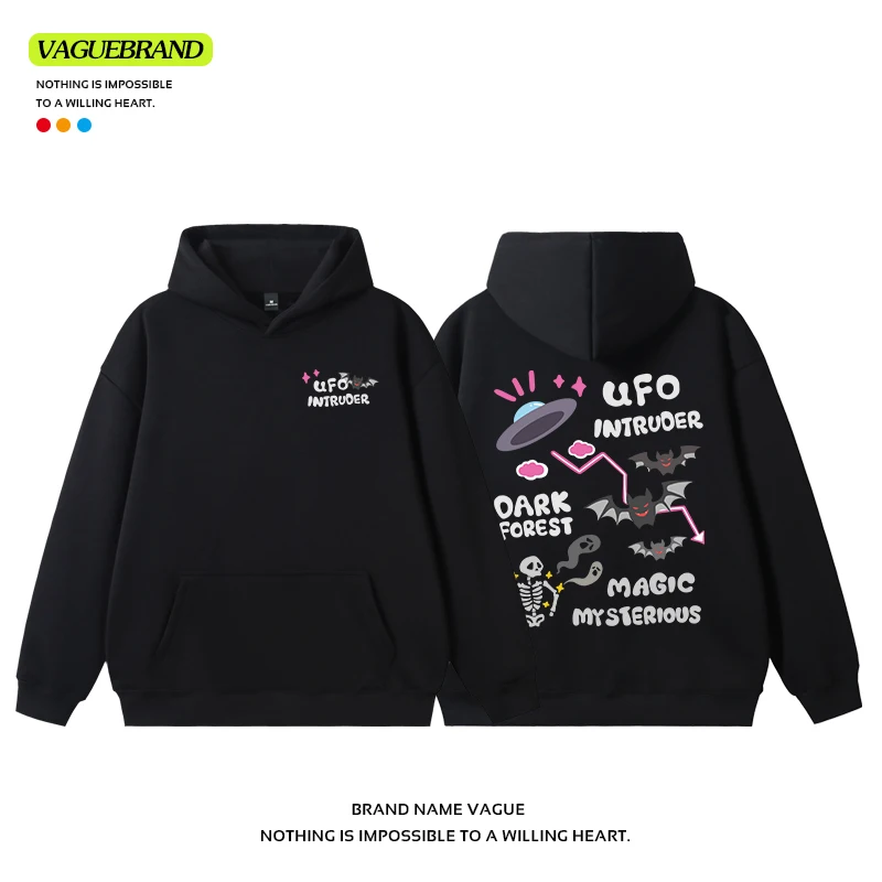 Men's Hoodie Costume Y2k Women's Black Hoodie Costume Cotton Printed Halloween Pattern Cartoon Sweatshirt Sweater Men Pullover
Men's Hoodie Costume Y2k Women's Black Hoodie Costume Cotton Printed Halloween Pattern Cartoon Sweatshirt Sweater Men Pullover