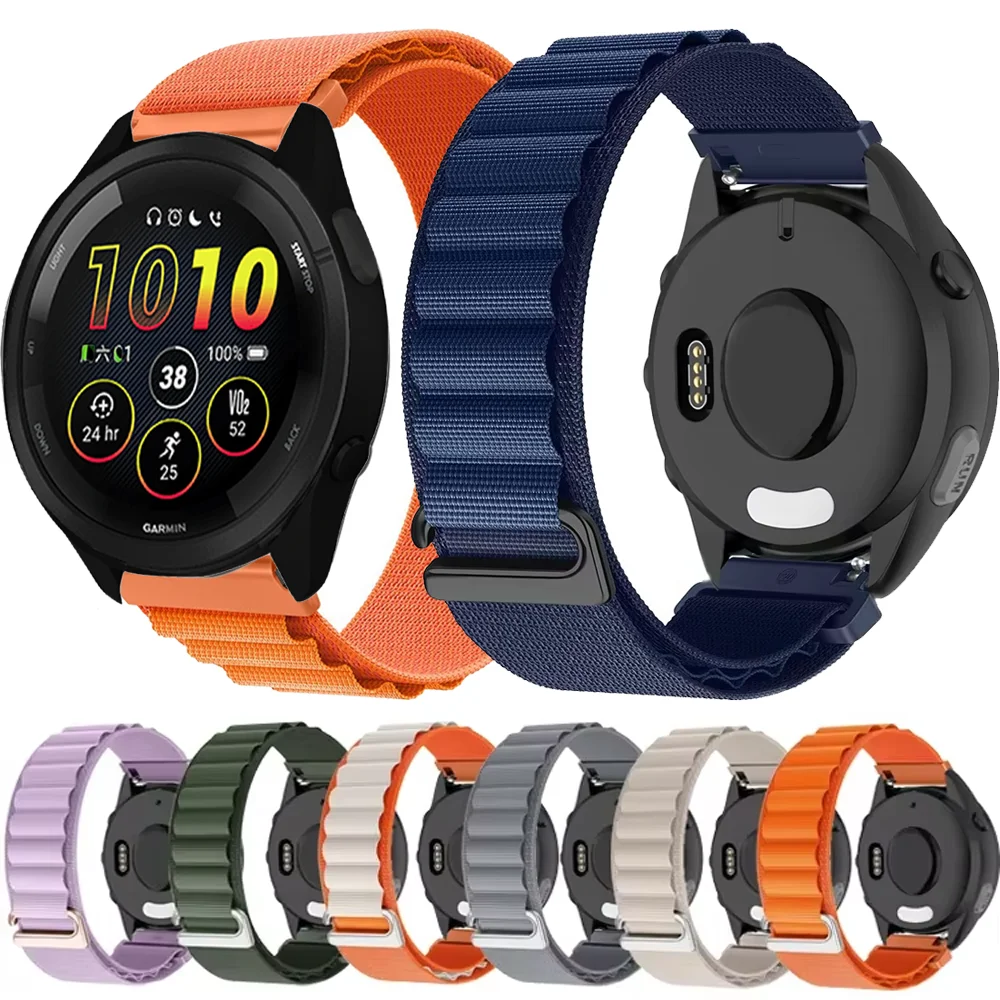 22mm 20mm Alpine Nylon Strap For Garmin Forerunner 265 165 55 965 Bracelet Wristband Garmin Venu 3/Active 6-5 Accessories correa
22mm 20mm Alpine Nylon Strap For Garmin Forerunner 265 165 55 965 Bracelet Wristband Garmin Venu 3/Active 6-5 Accessories correa