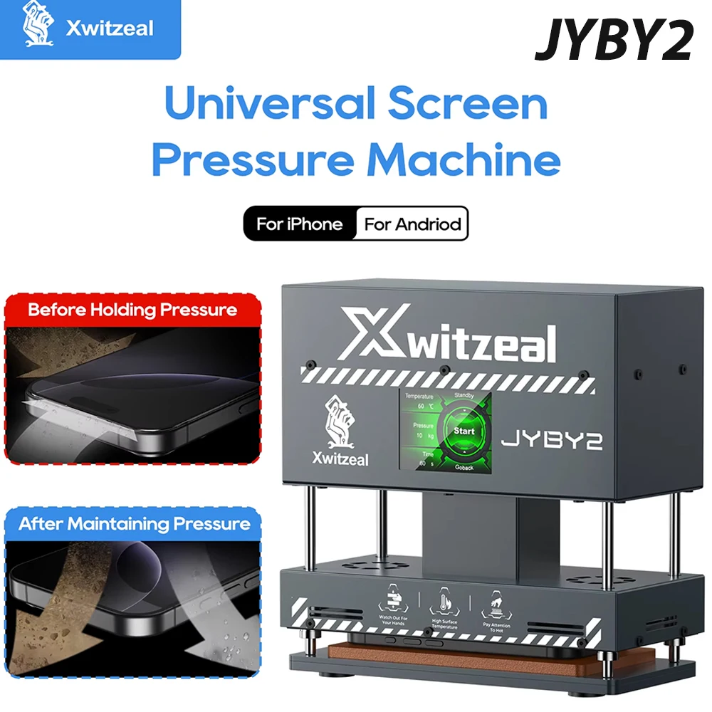 Xwitzeal JYBY2 Универсальная машина для нагрева мобильного телефона под давлением для ремонта мобильного телефона, кронштейн для экрана, задняя крышка, герметичный пресс
Xwitzeal JYBY2 Универсальная машина для нагрева мобильного телефона под давлением для ремонта мобильного телефона, кронштейн для экрана, задняя крышка, герметичный пресс