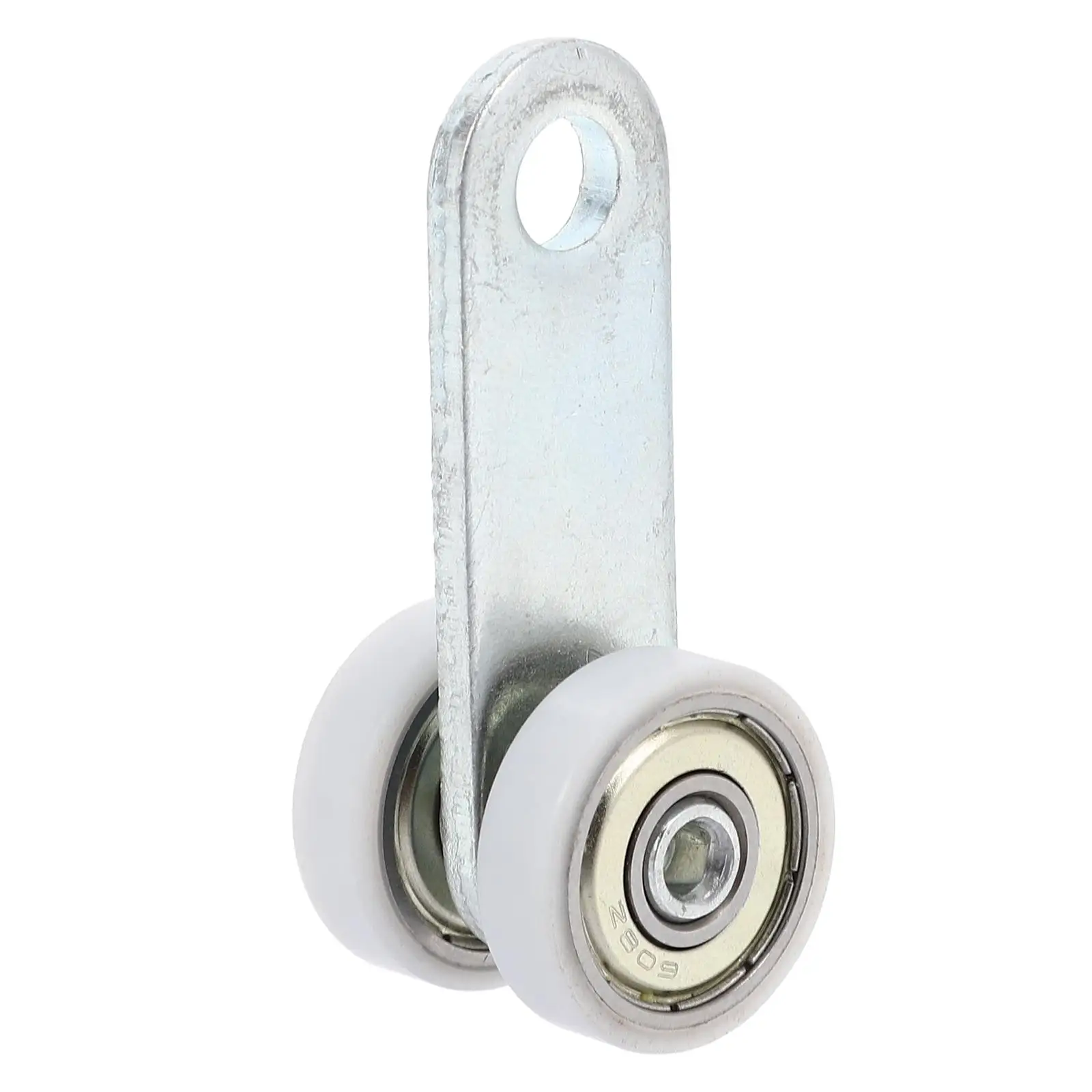 Sliding Door Roller 2 Wheel Trolley Assembly 50KG Capacity 8mm Screw Hole Double Bearing Design Heavy Duty Silver Color
Sliding Door Roller 2 Wheel Trolley Assembly 50KG Capacity 8mm Screw Hole Double Bearing Design Heavy Duty Silver Color