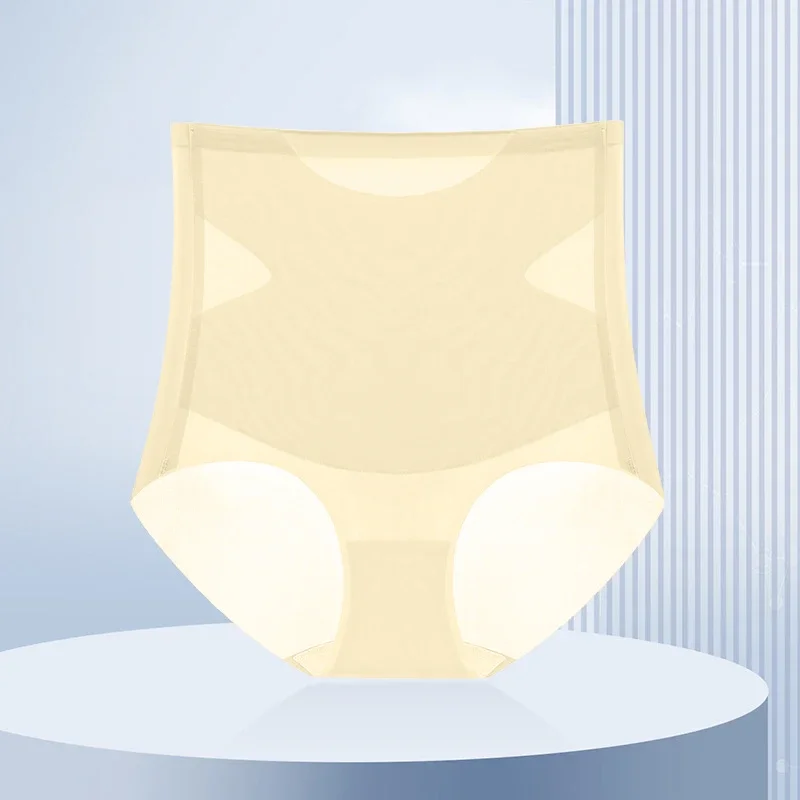 Thin Ice Silk Panties Seamless High Waist Briefs for Women Tummy Control Underwear Shaping Pants Female Lingerie
Thin Ice Silk Panties Seamless High Waist Briefs for Women Tummy Control Underwear Shaping Pants Female Lingerie
