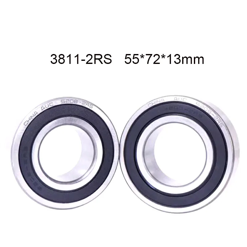 1pcs Angular Contact Bearing 3811-2RS 55*72*13mm Shielding Ball Bearing Moto Bicycle bearing axis Flower drum bearing
1pcs Angular Contact Bearing 3811-2RS 55*72*13mm Shielding Ball Bearing Moto Bicycle bearing axis Flower drum bearing