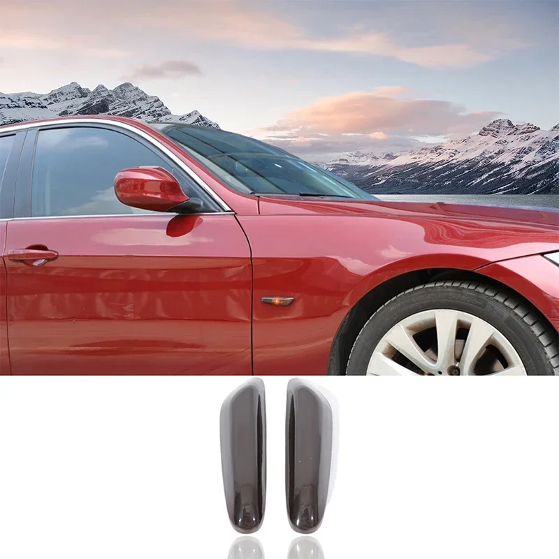 For BMW 3 Series E90 2005 2006 2007 2008 2009 2010 2011 2012 Car Fender Turn Signal Blackened Cover ABS Exterior Accessories
For BMW 3 Series E90 2005 2006 2007 2008 2009 2010 2011 2012 Car Fender Turn Signal Blackened Cover ABS Exterior Accessories