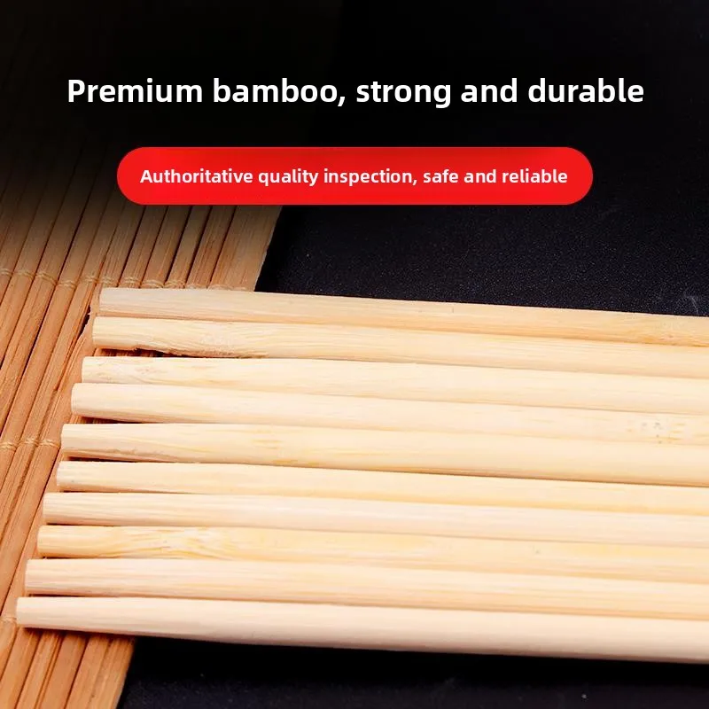 Одноразовые бамбуковые палочки для еды, коммерческая упаковка, длинные и толстые, для использования в ресторанах, удобная индивидуальная упаковка, гигиеничные.
Одноразовые бамбуковые палочки для еды, коммерческая упаковка, длинные и толстые, для использования в ресторанах, удобная индивидуальная упаковка, гигиеничные.
