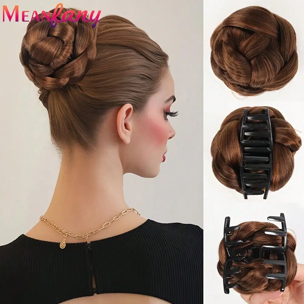 Slouchy Bun Maker With Clips - Upgraded Synthetic Material Clips, Elegant High-Temperature Fiber Hair Accessories
Slouchy Bun Maker With Clips - Upgraded Synthetic Material Clips, Elegant High-Temperature Fiber Hair Accessories