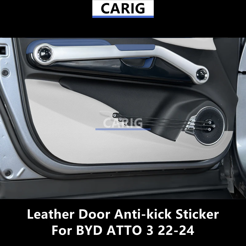 For BYD ATTO 3 22-24 Leather Door Anti-kick Sticker Modified Car Interior Protection Film Modification Accessories Refit
For BYD ATTO 3 22-24 Leather Door Anti-kick Sticker Modified Car Interior Protection Film Modification Accessories Refit