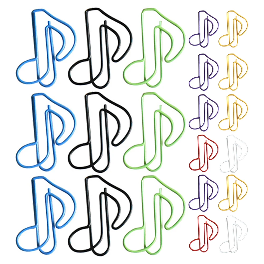50 PCS Note Paper Clip Decorative Clips Book Page Metal Holders for Reading Music Colorful
50 PCS Note Paper Clip Decorative Clips Book Page Metal Holders for Reading Music Colorful