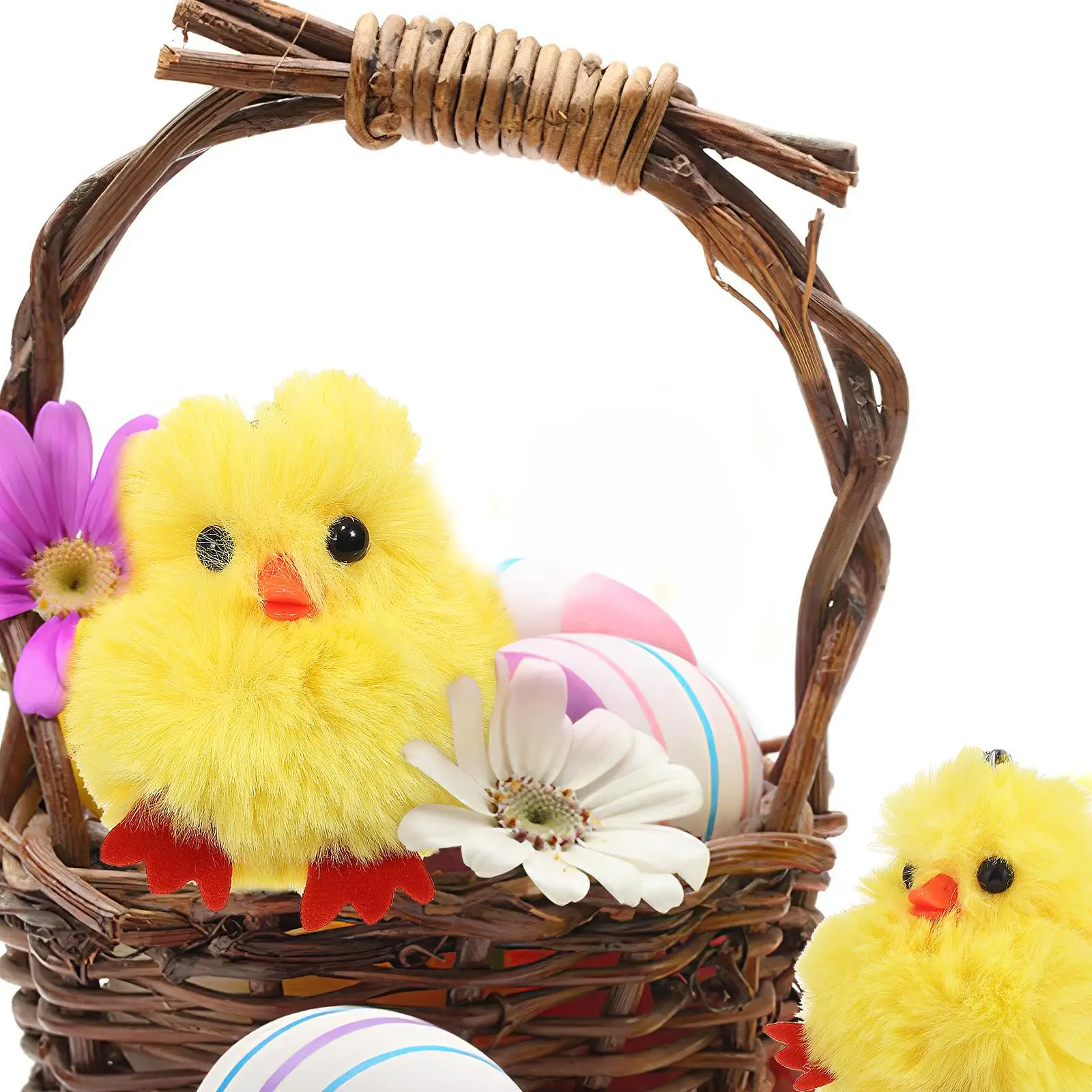 10 Pcs Little Keychain 15x6cm Kawaii Ducks Cartoon Keychains Bag Pendant Easter Stuffed Animal
10 Pcs Little Keychain 15x6cm Kawaii Ducks Cartoon Keychains Bag Pendant Easter Stuffed Animal