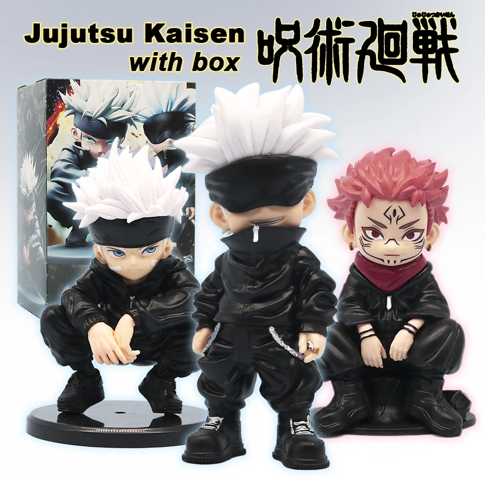1-3pcs Jujutsu Kaisen Anime Figure Satoru Gojo Action Figure Lord Of The Curse Sukuna Figurine PVC Model Doll Toys Collection
1-3pcs Jujutsu Kaisen Anime Figure Satoru Gojo Action Figure Lord Of The Curse Sukuna Figurine PVC Model Doll Toys Collection