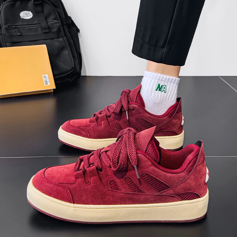 Red Canvas Running Shoes Breathable Lightweight Casual Men's Footwear Soft Bottom Slip-On Low Cut Rubber Outsole round Toe
Red Canvas Running Shoes Breathable Lightweight Casual Men's Footwear Soft Bottom Slip-On Low Cut Rubber Outsole round Toe