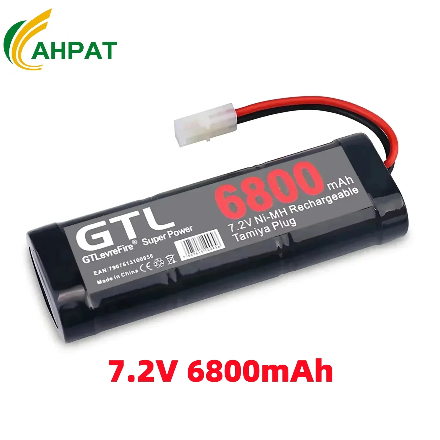 Новый аккумулятор 7,2 В, 6800 мАч, NiMH аккумулятор RCcar Truck Bugibot tank ni mhBattery, серый источник питания для ужина, с разъемами Tamiya
Новый аккумулятор 7,2 В, 6800 мАч, NiMH аккумулятор RCcar Truck Bugibot tank ni mhBattery, серый источник питания для ужина, с разъемами Tamiya
