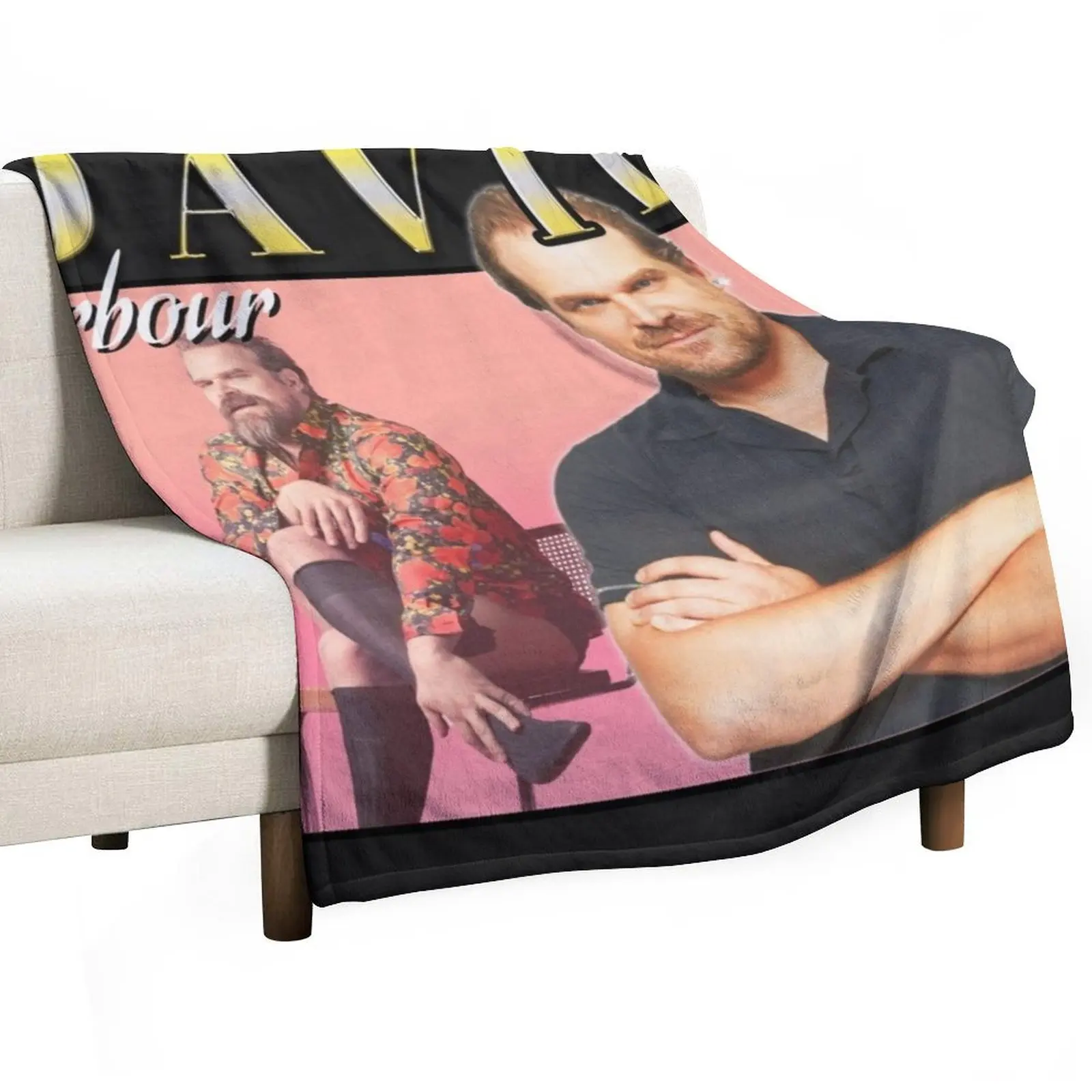 David Harbour retro / vintage design Throw Blanket Luxury Brand Giant Sofa Blankets
David Harbour retro / vintage design Throw Blanket Luxury Brand Giant Sofa Blankets