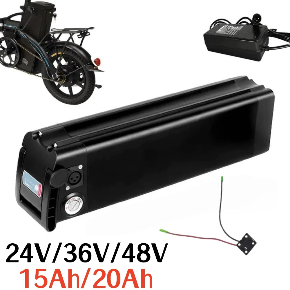 24V/36V/48V 15Ah 20Ah Battery 18650 Lithium Rechargeable Battery Built-in Bms , for 200W-1000W Motor, for riding bike.
24V/36V/48V 15Ah 20Ah Battery 18650 Lithium Rechargeable Battery Built-in Bms , for 200W-1000W Motor, for riding bike.