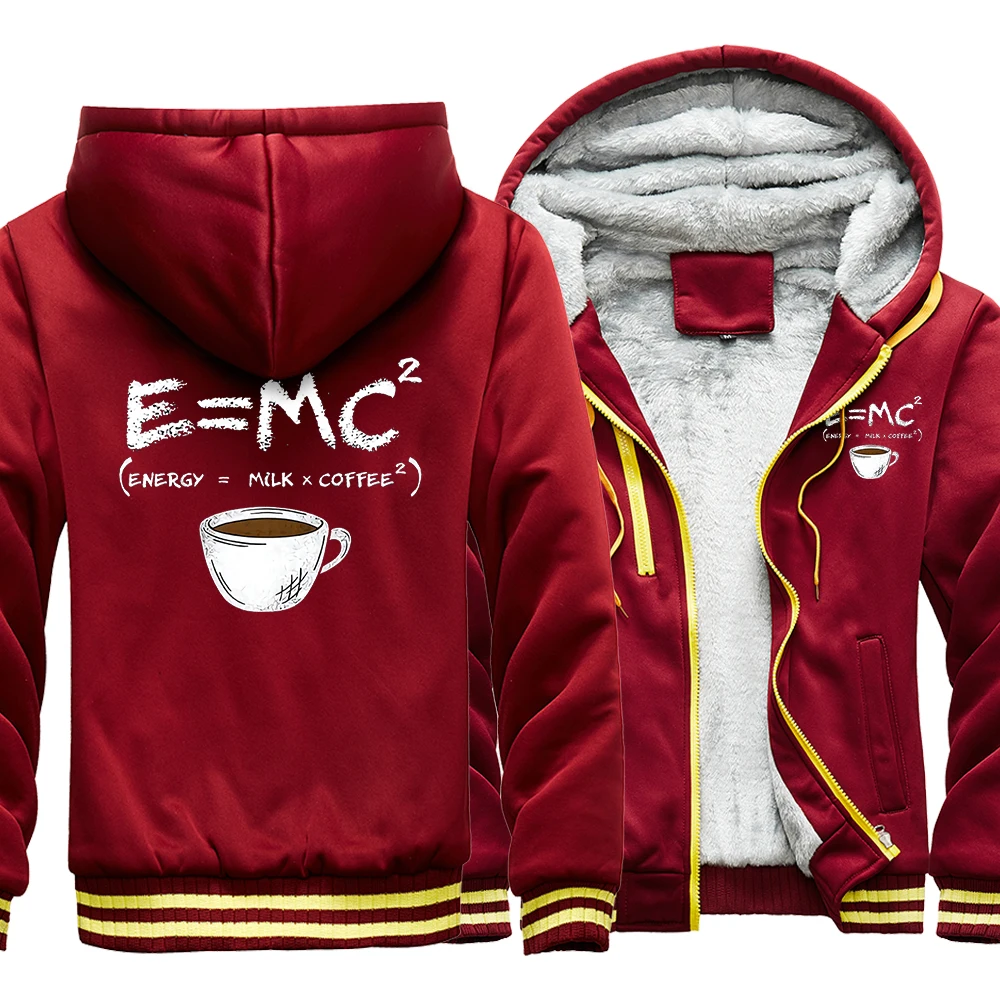 EMC Energy Milk Coffee Funny Printed Long Sleeves For Men Simple Casual Sportswear Winter Thick Clothing Simple Man Zipper Coats
EMC Energy Milk Coffee Funny Printed Long Sleeves For Men Simple Casual Sportswear Winter Thick Clothing Simple Man Zipper Coats