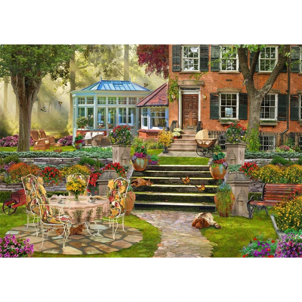 500/1000/1200/2000 PCS Jigsaw Puzzles Yard Landscape Family Activity Relaxing Games for Living Room Home Decor Gift
500/1000/1200/2000 PCS Jigsaw Puzzles Yard Landscape Family Activity Relaxing Games for Living Room Home Decor Gift