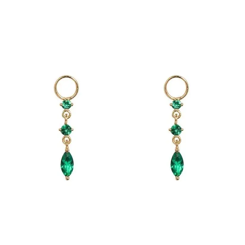 Jenny&dave S925 Sterling Silver Long Water Droplet Shaped 5a Green Zircon Ear Buckle Jewelry Earrings Women's Earrings Ear Cuffs
Jenny&dave S925 Sterling Silver Long Water Droplet Shaped 5a Green Zircon Ear Buckle Jewelry Earrings Women's Earrings Ear Cuffs
