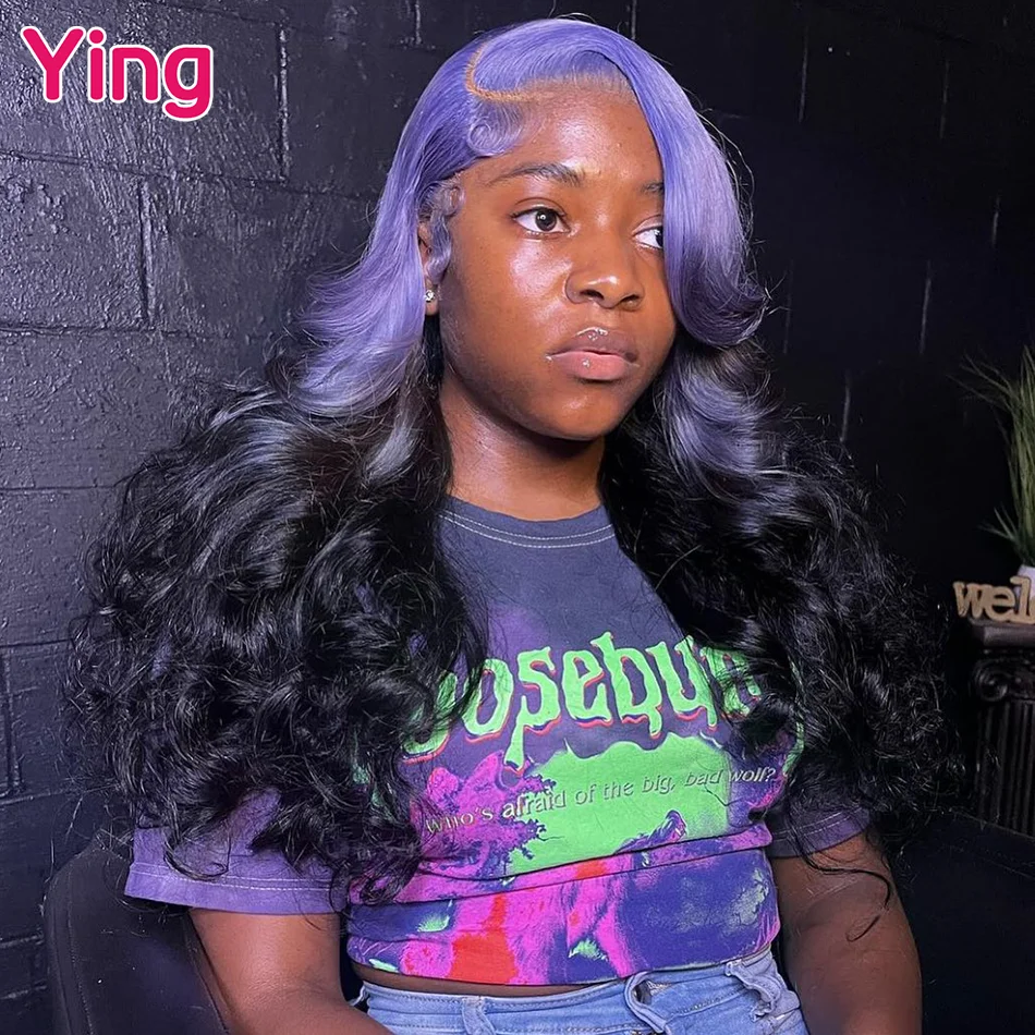 Omber Purple Black 200% Body Wave Human Hair Wigs 13x4 13x6 Lace Frontal Wig Prepluck Brazilia Lace Front Wigs For Black Women
Omber Purple Black 200% Body Wave Human Hair Wigs 13x4 13x6 Lace Frontal Wig Prepluck Brazilia Lace Front Wigs For Black Women