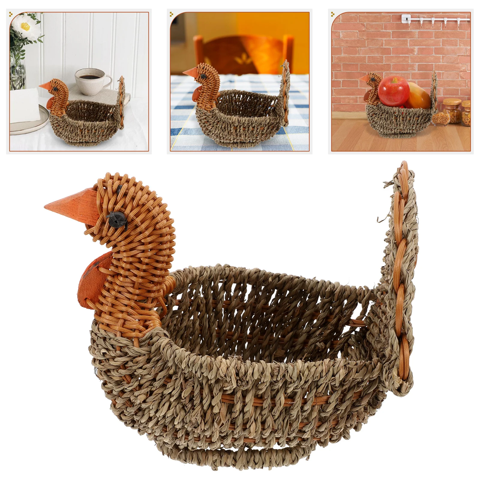 Dressing Table Straw Turkey Basket Containers for Food Gift Packing Iron Small Woven Baskets
Dressing Table Straw Turkey Basket Containers for Food Gift Packing Iron Small Woven Baskets