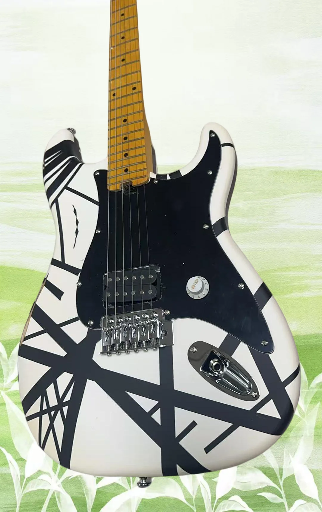Striped Series H Guitar Black White Stripes Floyd
Striped Series H Guitar Black White Stripes Floyd