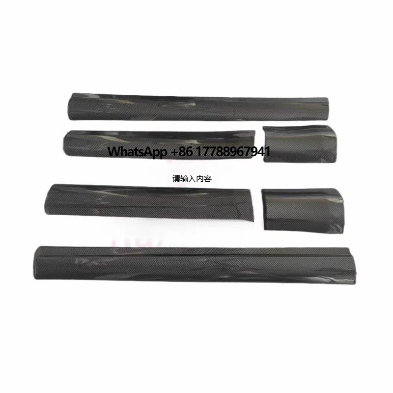 For 16-19 Masara Levante M Style Carbon Fiber Side Skirt Decorative Body Kit
For 16-19 Masara Levante M Style Carbon Fiber Side Skirt Decorative Body Kit