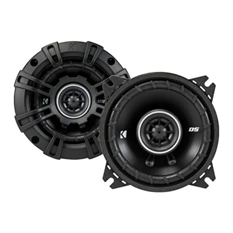 DSC40 4-Inch 100mm Coaxial Speakers, 4-Ohm (Pair) for car audio, polypropylene cone, black, high sensitivity and wide frequency
DSC40 4-Inch 100mm Coaxial Speakers, 4-Ohm (Pair) for car audio, polypropylene cone, black, high sensitivity and wide frequency