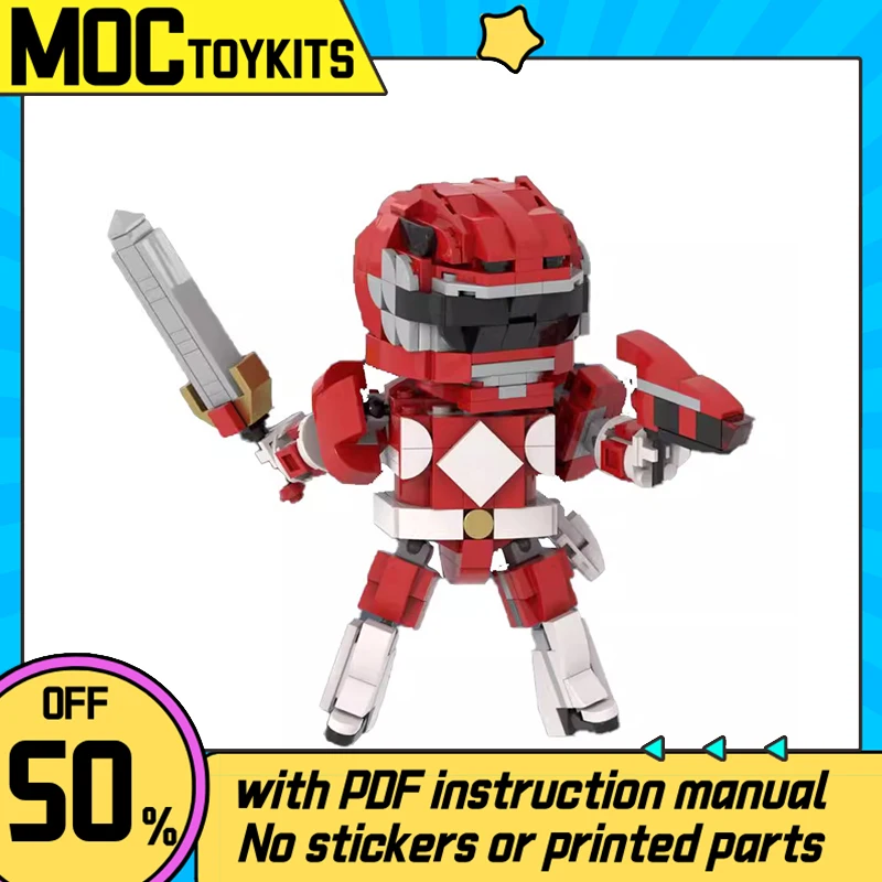Mech Warrior Series Building Blocks MOC-165490 Dinosaur Squad Red Guardian Robot Brick Assembly Model Set DIY Toy Birthday Gift
Mech Warrior Series Building Blocks MOC-165490 Dinosaur Squad Red Guardian Robot Brick Assembly Model Set DIY Toy Birthday Gift