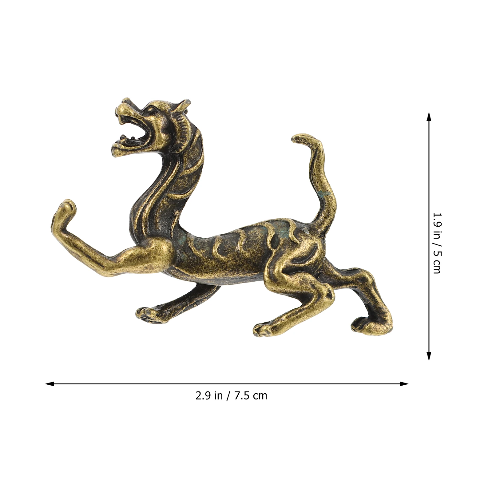 Brass Tiger Ornament Alloy Artware Creative Decor Desktop Animal Craft Home Office Statue Lightweight Indoor Outdoor
Brass Tiger Ornament Alloy Artware Creative Decor Desktop Animal Craft Home Office Statue Lightweight Indoor Outdoor