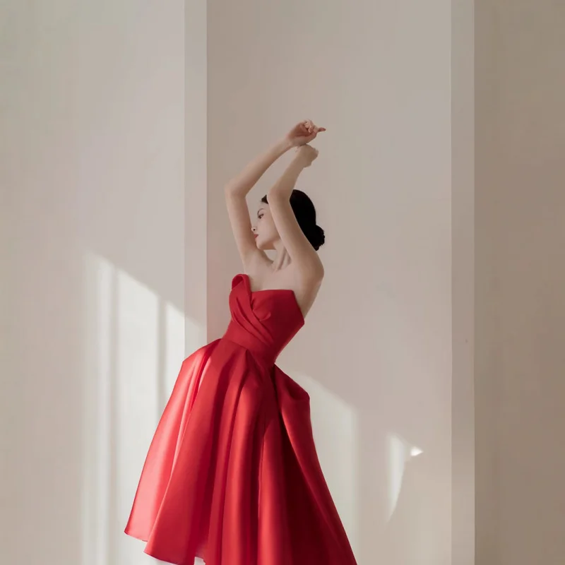 Bridal High-End Elegant Red Light Luxury Slimming Toast Dress for Petite Women Engagement Dress for Homecoming
Bridal High-End Elegant Red Light Luxury Slimming Toast Dress for Petite Women Engagement Dress for Homecoming