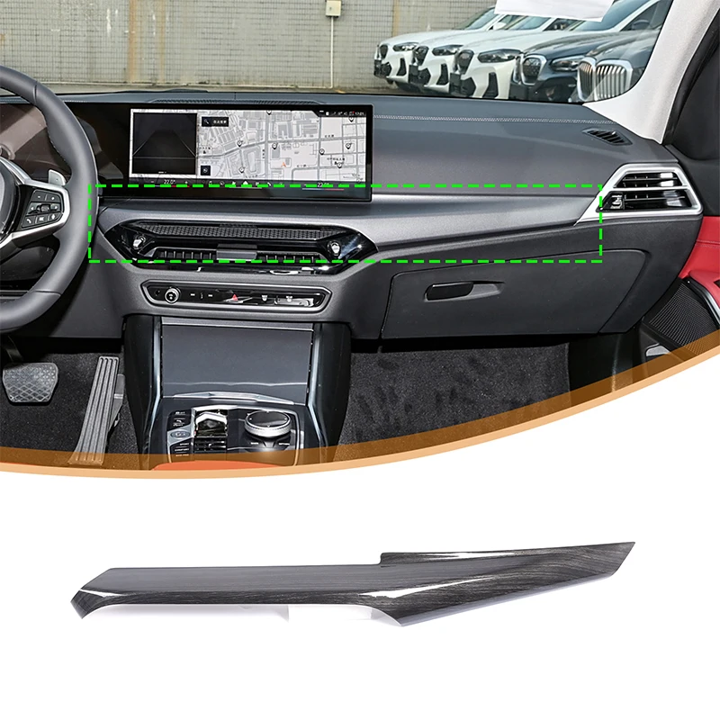 For BMW 3 4 Series G20 G21 G22 2025 ABS Carbon Fiber/Black wood grain Interior Center Console Dashboard Panrel Trim Strips Cover
For BMW 3 4 Series G20 G21 G22 2025 ABS Carbon Fiber/Black wood grain Interior Center Console Dashboard Panrel Trim Strips Cover