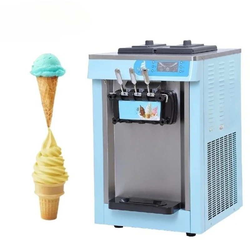 Continuous Churning Ice Cream Machine Commercial Soft Serve Maker for Snack Shop
Continuous Churning Ice Cream Machine Commercial Soft Serve Maker for Snack Shop