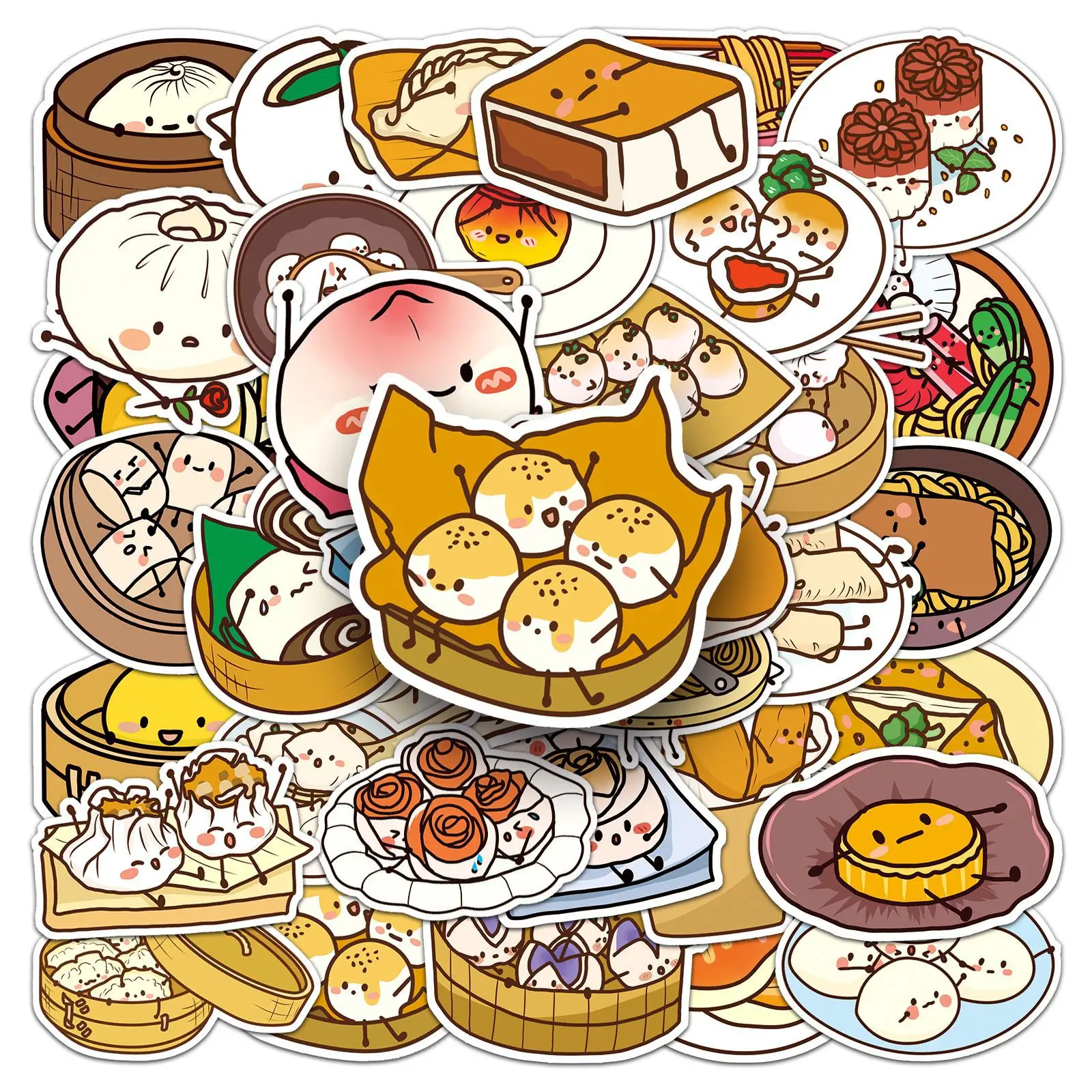 10/50 PCS Chinese Pastry Food Childrens Stickers Cartoon Cute Doodle Hand Account Boo Notebook Waterproof Stickers
10/50 PCS Chinese Pastry Food Childrens Stickers Cartoon Cute Doodle Hand Account Boo Notebook Waterproof Stickers