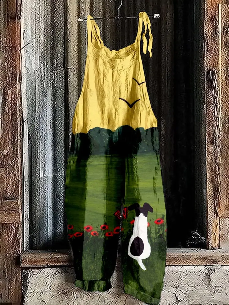 Summer casual and fashionable women's street pants with abstract animal and plant prints and breathable one-piece design
Summer casual and fashionable women's street pants with abstract animal and plant prints and breathable one-piece design