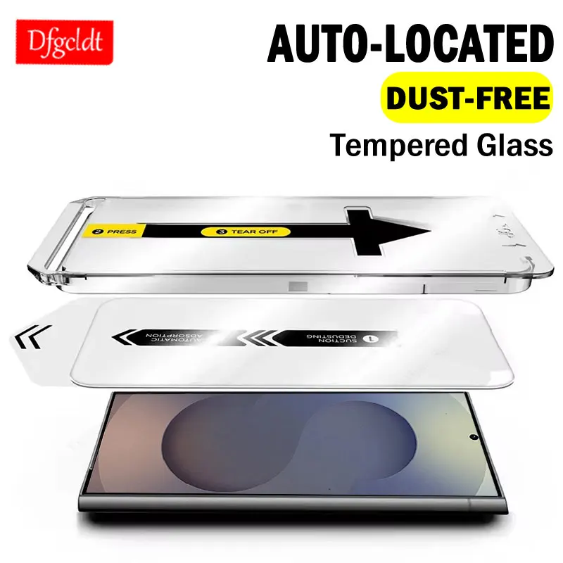 1-2PCS Auto-Dust Removal Kit Easy Install Screen Protector For Samsung Galaxy S25 S24 Ultra S25 Edge S23 S22 Plus Tempered Glass
1-2PCS Auto-Dust Removal Kit Easy Install Screen Protector For Samsung Galaxy S25 S24 Ultra S25 Edge S23 S22 Plus Tempered Glass