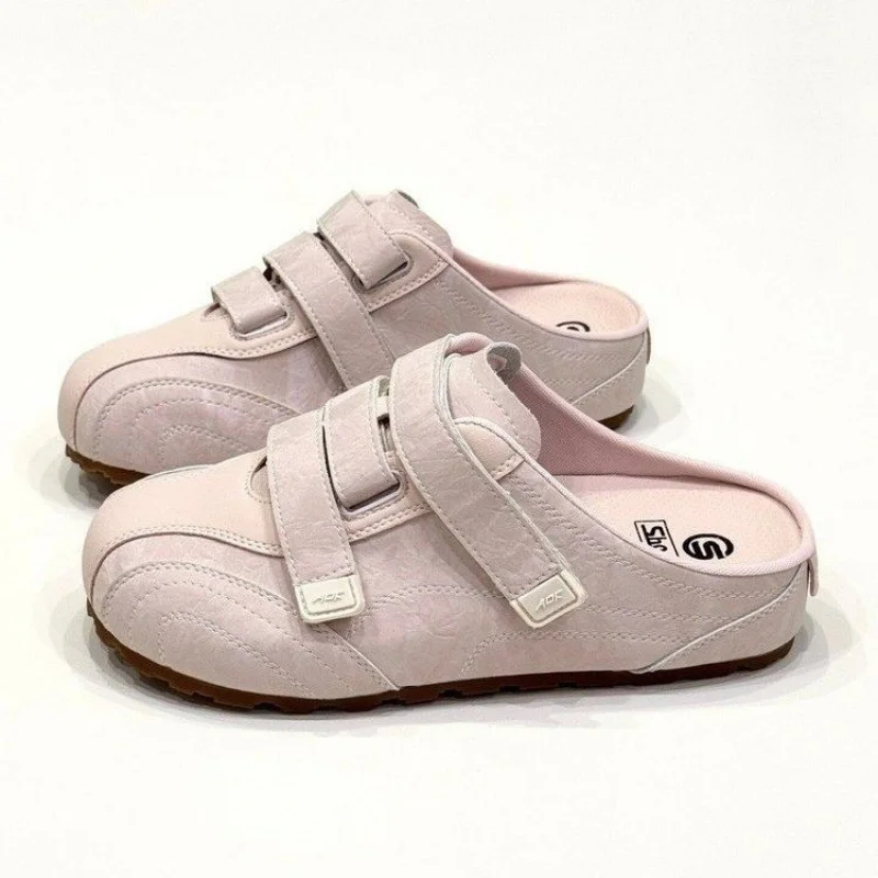 Unique design, niche style, Velcro thick-soled mules for women2026New versatile slip-on half-slippers for outdoor wear
Unique design, niche style, Velcro thick-soled mules for women2026New versatile slip-on half-slippers for outdoor wear