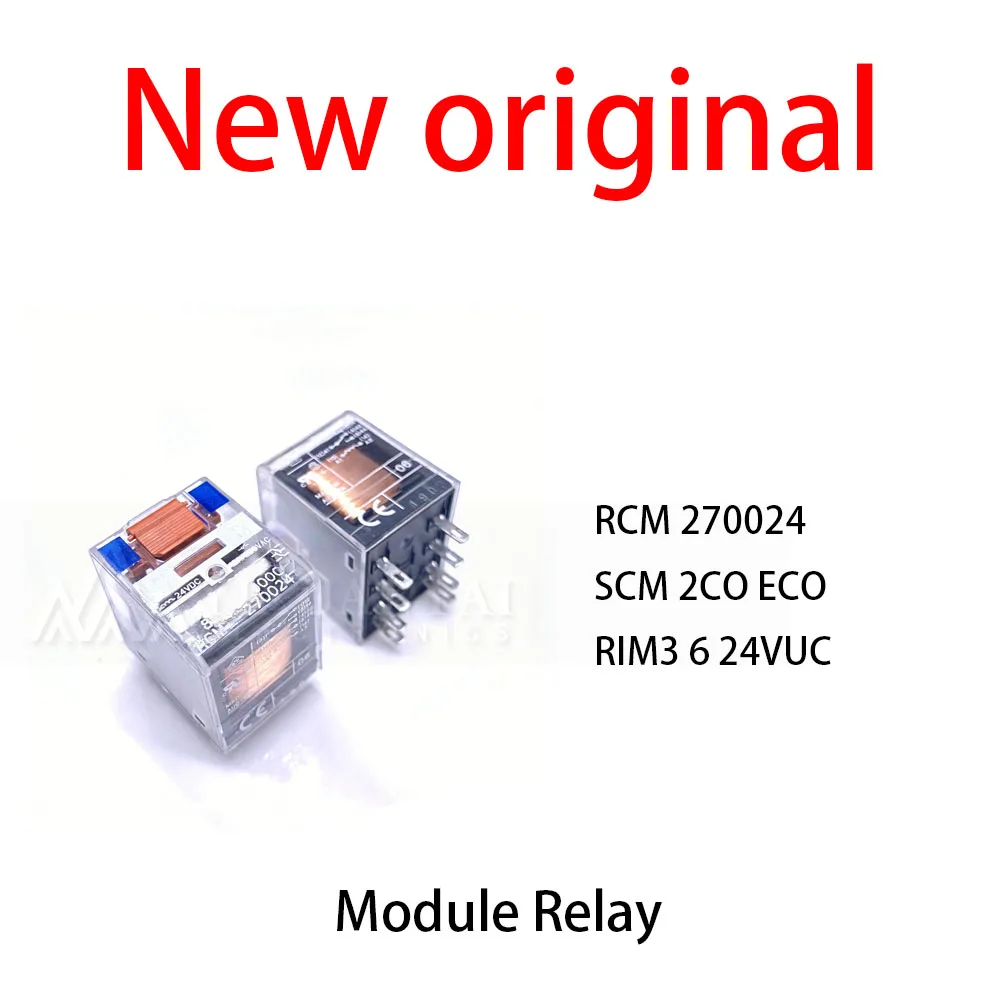 10 Pcs/Lot New original RCM 270024 SCM 2CO ECO RIM3 6 24VUC Module Relay
10 Pcs/Lot New original RCM 270024 SCM 2CO ECO RIM3 6 24VUC Module Relay