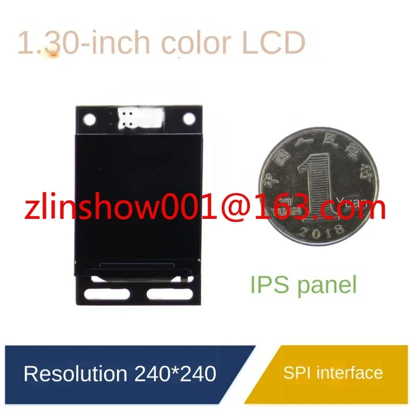 1.30-Inch Tft LCD Screen Spi Interface Single Chip Microcomputer Stm32 Display Module Ips Panel
1.30-Inch Tft LCD Screen Spi Interface Single Chip Microcomputer Stm32 Display Module Ips Panel
