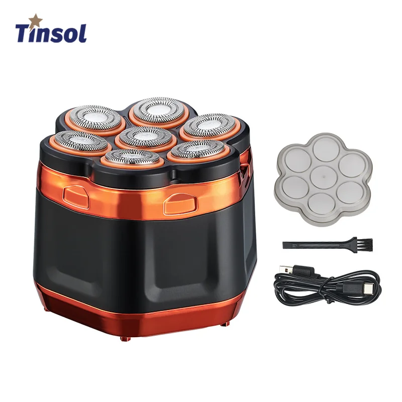 Tinsol Titanium Brighthead Men's Electric Shaver 7D Magnetic Digital Display Razor Rechargeable LED Waterproof Hairdresser
Tinsol Titanium Brighthead Men's Electric Shaver 7D Magnetic Digital Display Razor Rechargeable LED Waterproof Hairdresser