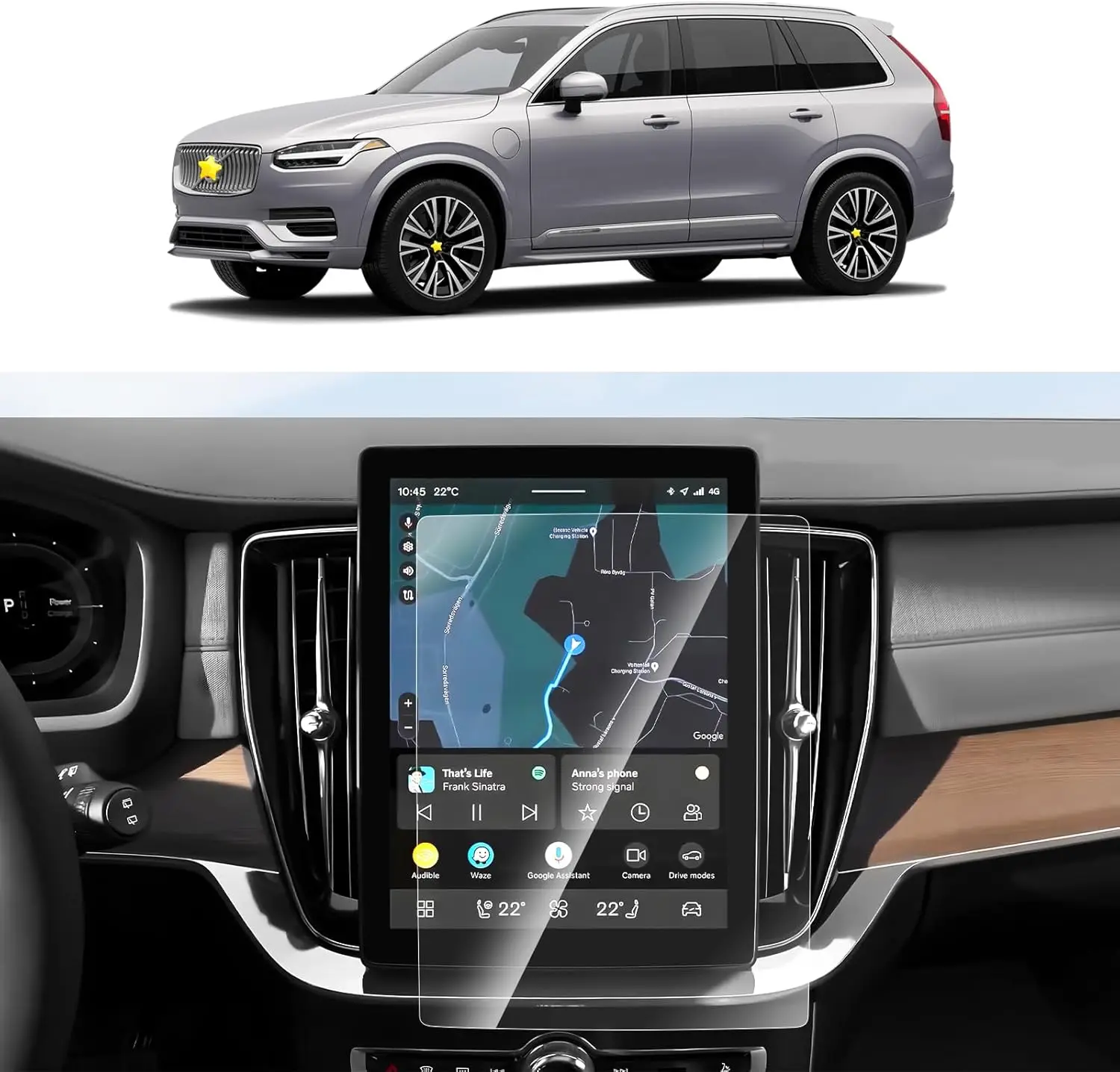 Tempered Glass protector film For 2025 Volvo XC90 11.2-Inch CAR GPS Navigation Protective Screen
Tempered Glass protector film For 2025 Volvo XC90 11.2-Inch CAR GPS Navigation Protective Screen