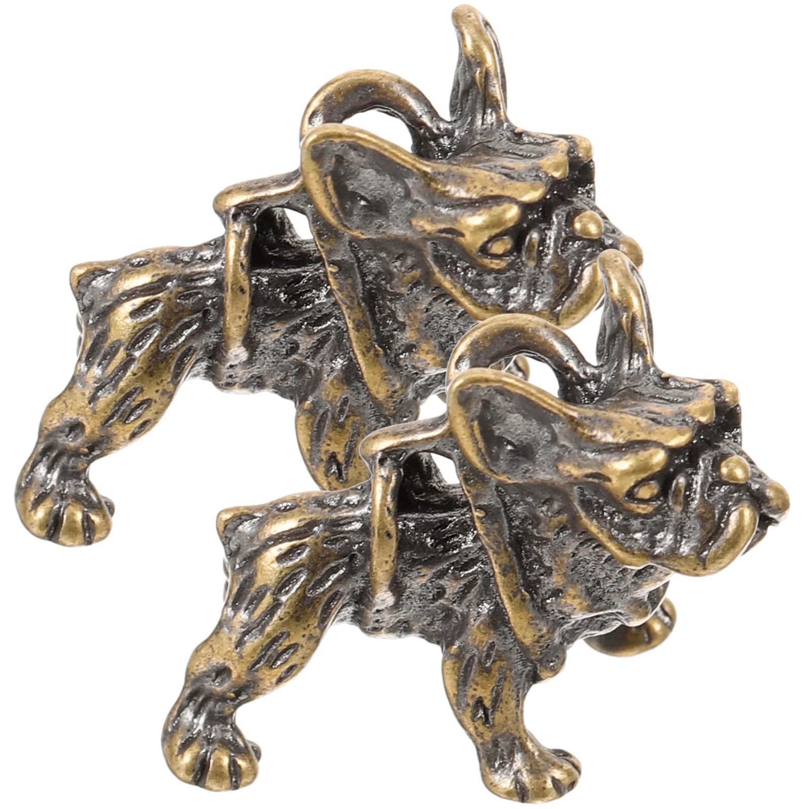 2pcs Copper Pendant Durable Lightweight Keychain Decor Bulldog Charm Hanging Diy Keychain Pendant Craft Jewelry Accessories
2pcs Copper Pendant Durable Lightweight Keychain Decor Bulldog Charm Hanging Diy Keychain Pendant Craft Jewelry Accessories